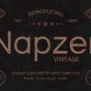 Napzer Vintage Font